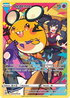 Dedenne TG07 Stars Étincelantes Galerie de Dresseurs