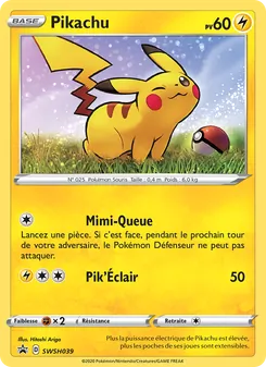Pikachu SWSH039 Promo SWSH