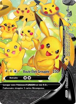 Pikachu V-UNION SWSH142 Promo SWSH