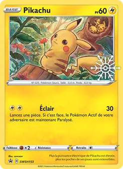 Pikachu SWSH153 Promo SWSH