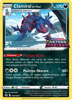 Clamiral de Hisui SWSH207 Promo SWSH