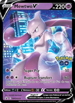 Mewtwo V SWSH223 Promo SWSH