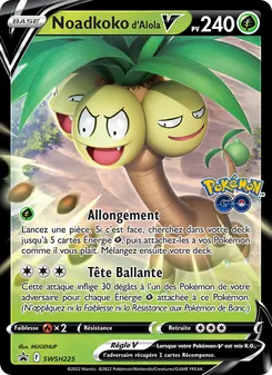 Noadkoko d'Alola V SWSH225 Promo SWSH