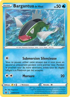 Bargantua de Hisui SWSH273 Promo SWSH