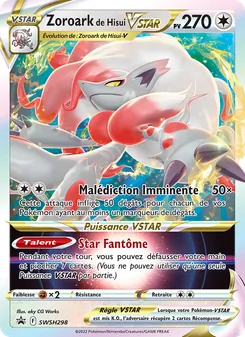 Zoroark de Hisui VSTAR SWSH298 Promo SWSH