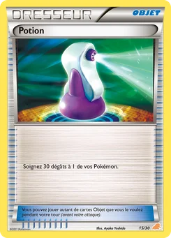 Potion 15/30 BW Kit du dresseur (Minitaupe)
