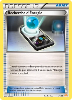 Recherche d’Énergie 21/30 BW Kit du dresseur (Minitaupe)