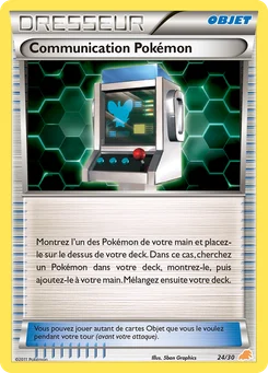 Communication Pokémon 24/30 BW Kit du dresseur (Minitaupe)