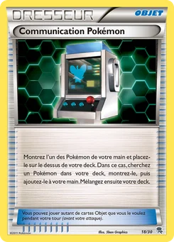 Communication Pokémon 18/30 BW Kit du dresseur (Zoroark)