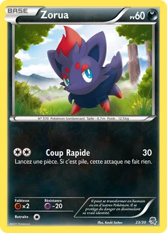 Zorua 23/30 BW Kit du dresseur (Zoroark)