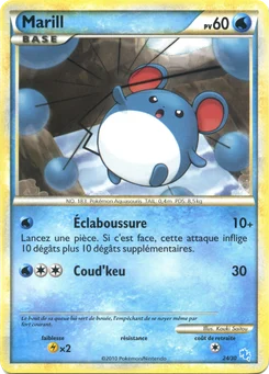 Marill 24/30 HS Kit du dresseur (Léviator)