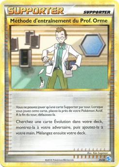 Méthode d'entraînement du Prof. Orme 25/30 HS Kit du dresseur (Léviator)