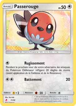 Passerouge 11/30 SM Kit du dresseur (Lougarox)