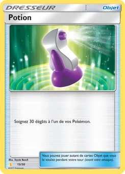 Potion 15/30 SM Kit du dresseur (Raichu d'Alola)