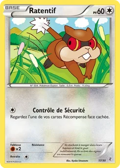 Ratentif 17/30 XY Kit du dresseur (Scalproie)
