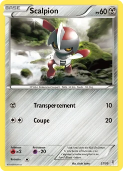 Scalpion 21/30 XY Kit du dresseur (Scalproie)