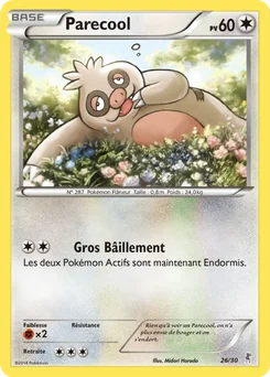 Parecool 26/30 XY Kit du dresseur (Scalproie)