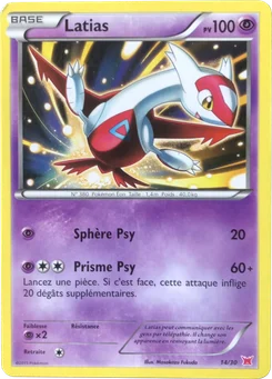 Latias 14/30 XY Kit du dresseur (Latias)
