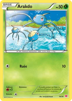 Arakdo 16/30 XY Kit du dresseur (Latias)