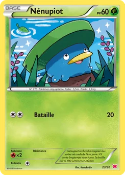 Nénupiot 23/30 XY Kit du dresseur (Latias)