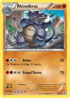 Rhinoféros 25/30 XY Kit du dresseur (Latios)