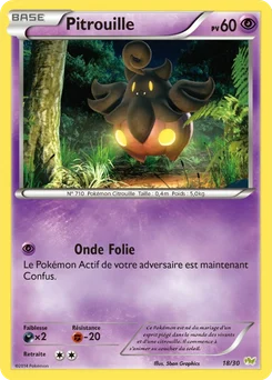 Pitrouille 18/30 XY Kit du dresseur (Bruyverne)