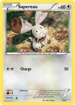 Sapereau 4/30 XY Kit du dresseur (Bruyverne)