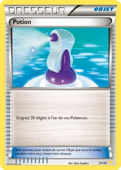 Potion 21/30 XY Kit du dresseur (Pikachu Libre)