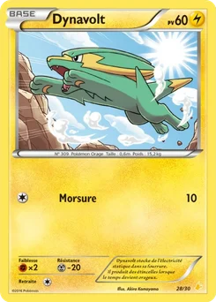 Dynavolt 28/30 XY Kit du dresseur (Pikachu Libre)