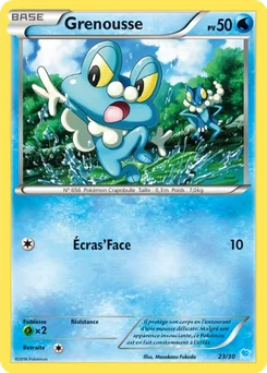 Grenousse 23/30 XY Kit du dresseur (Suicune)
