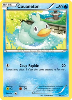 Couaneton 24/30 XY Kit du dresseur (Suicune)