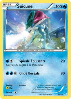 Suicune 30/30 XY Kit du dresseur (Suicune)