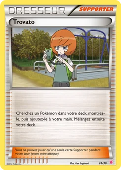 Trovato 24/30 XY Kit du dresseur (Grodoudou)