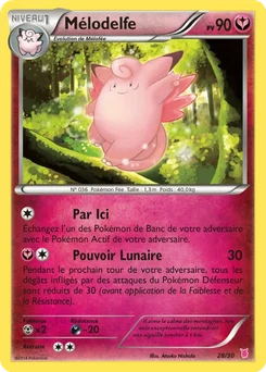 Mélodelfe 28/30 XY Kit du dresseur (Grodoudou)