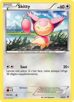 Skitty 28/39 Bienvenue à Kalos