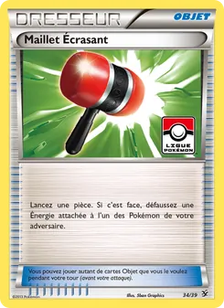 Maillet Écrasant 34/39 Bienvenue à Kalos