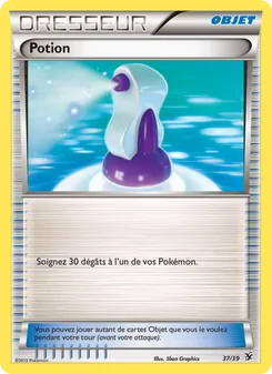 Potion 37/39 Bienvenue à Kalos