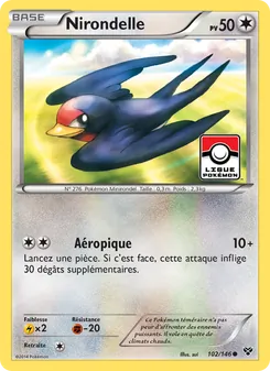 Nirondelle 102/146 XY