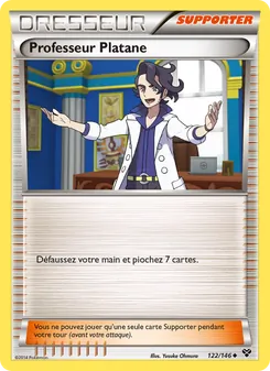 Professeur Platane 122/146 XY