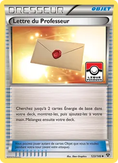 Lettre du Professeur 123/146 XY