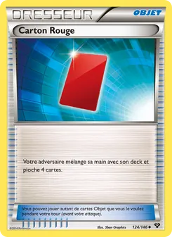 Carton Rouge 124/146 XY