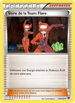 Sbire de la Team Flare 129/146 XY