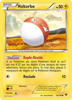 Voltorbe 44/146 XY