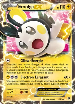 Emolga EX 46/146 XY