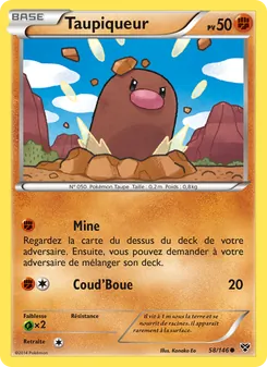 Taupiqueur 58/146 XY