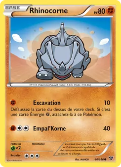 Rhinocorne 60/146 XY