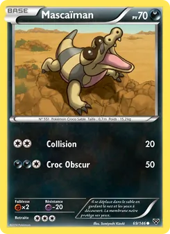Mascaïman 69/146 XY