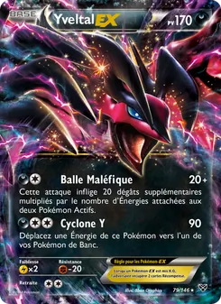 Yveltal EX 79/146 XY