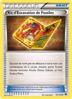 Kit d'Excavation de Fossiles 101/124 Impact des Destins