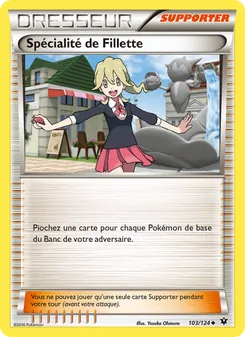 Spécialité de Fillette 103/124 Impact des Destins